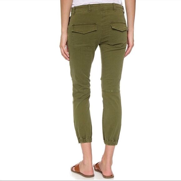 Nili Lotan Lace Up Cropped Military Pants - Picture 3 of 10